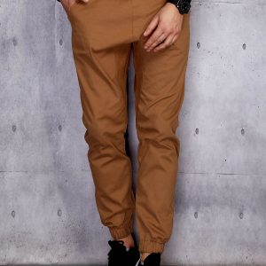 Wholesale Beige Joggers Men's Trousers