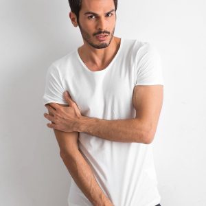 Wholesale Ecru Men's Smooth T-Shirt