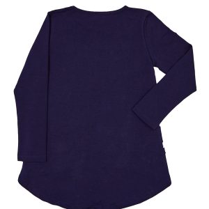 Wholesale Navy blue girl blouse