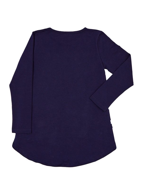 Wholesale Navy blue girl blouse