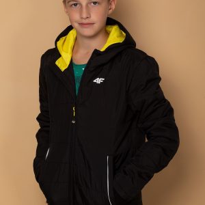 Wholesale 4F Black Ski Jacket For Boy