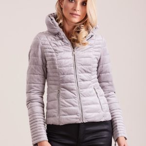 Wholesale Grey velour jacket