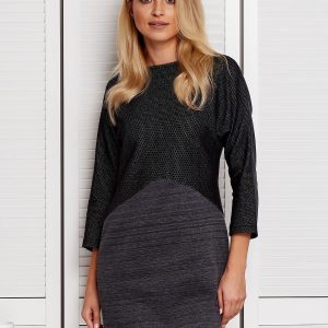 Wholesale Dark Grey Modular Day Dress