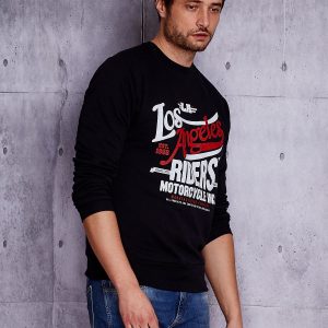 Wholesale Black sweatshirt for men Los Angeles