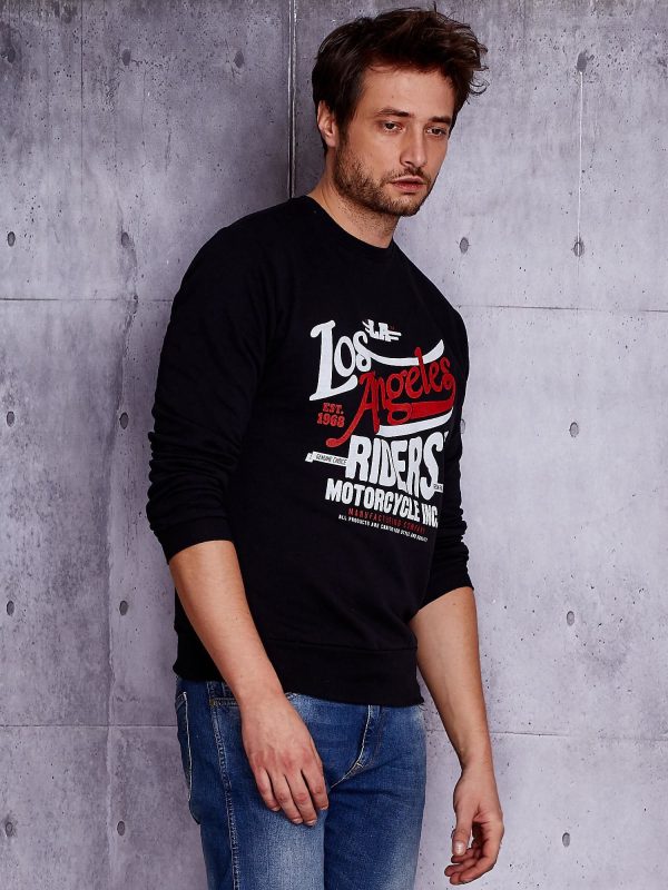 Wholesale Black sweatshirt for men Los Angeles