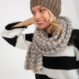 Wholesale Khaki Women's Knitted Winter Hat