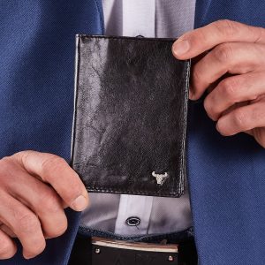 Wholesale Leather Black Men's Wallet