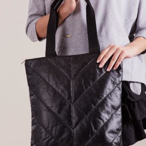 Wholesale Black Quilted Bag