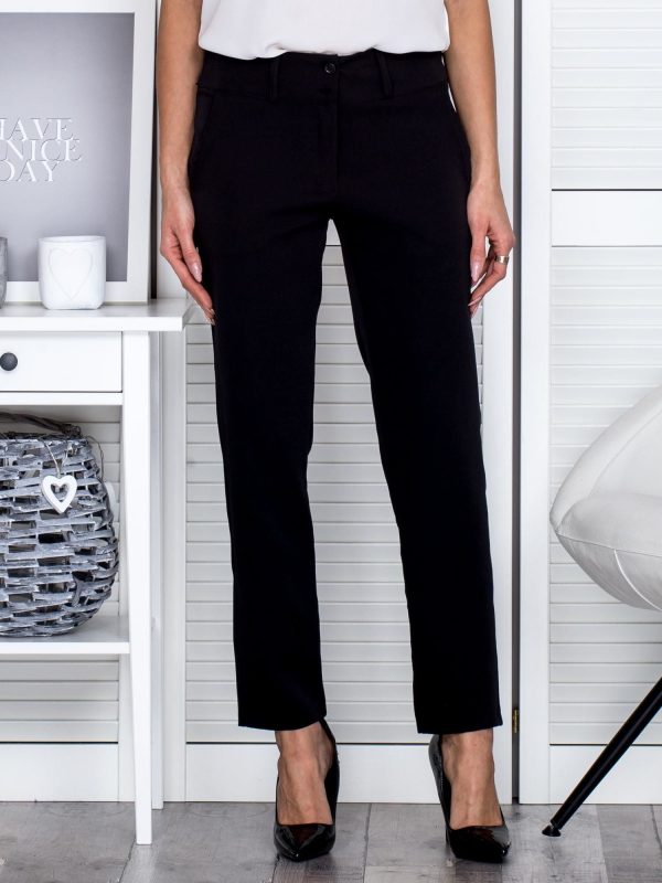 Wholesale Black pants with pockets