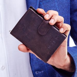 Wholesale Brown leather wallet for man