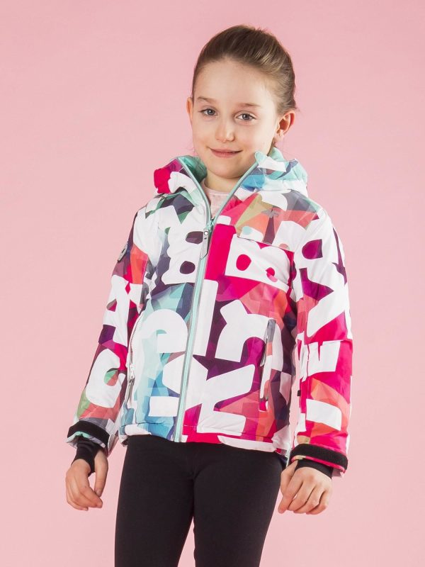 Wholesale 4F Colorful Ski Jacket For Girl