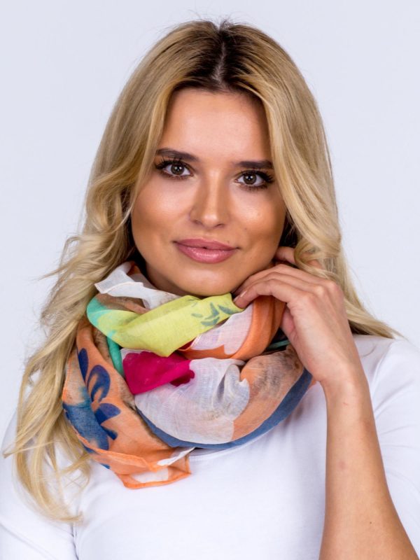 Wholesale Salmon airy sling in colorful patterns