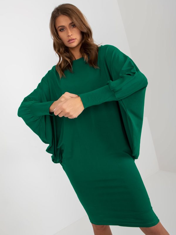 Wholesale Women's Marine Wide Sleeve Bat Dress