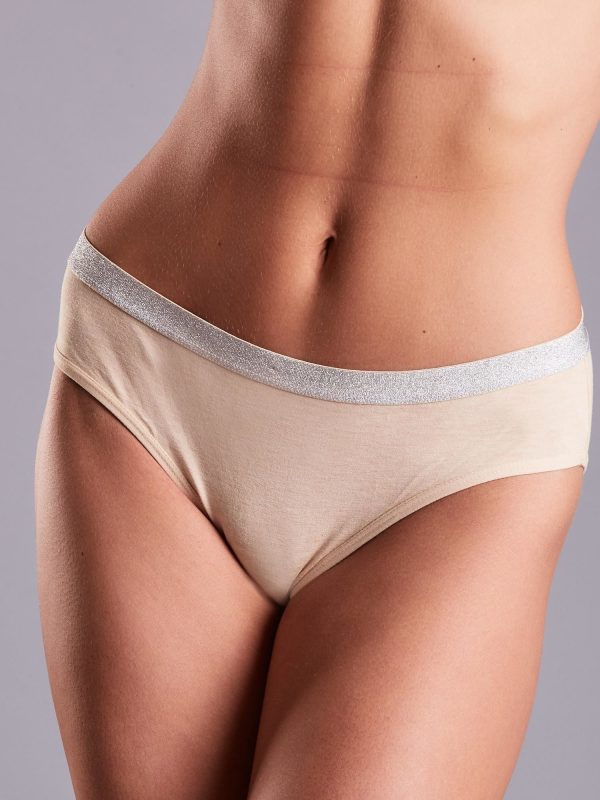 Wholesale Beige Cotton Panties