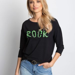 Wholesale BLACK BLOUSE ROCK