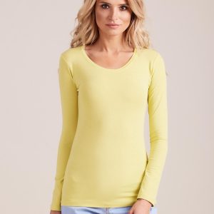 Wholesale Lime Long Sleeve Blouse