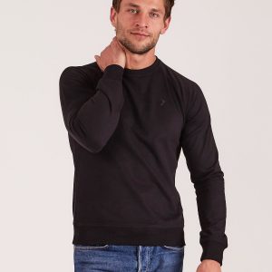 Wholesale OUTHORN Men's Black Hooded Sweatshirt