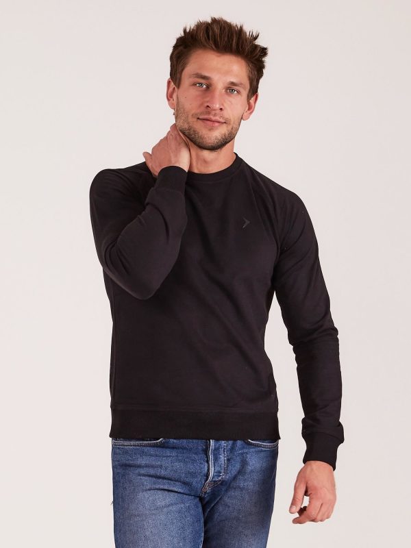 Wholesale OUTHORN Men's Black Hooded Sweatshirt