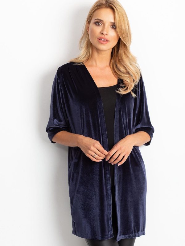 Wholesale Women's bedspread velour dark blue