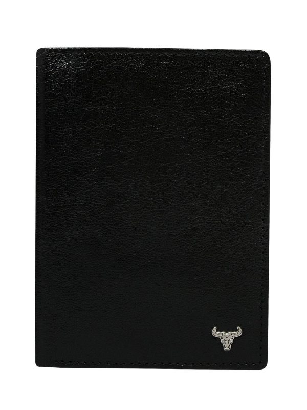 Wholesale Vertical men's wallet leather black