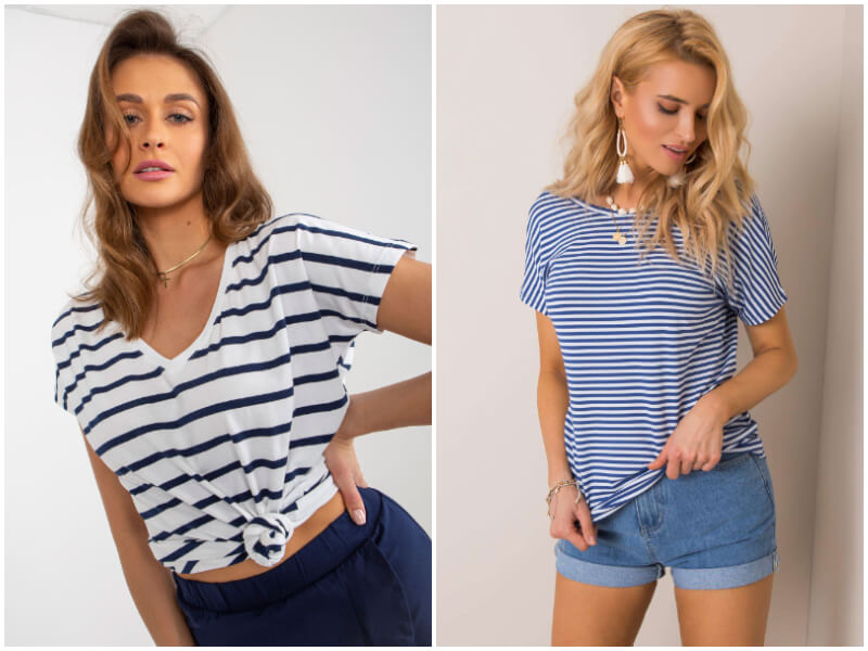 Striped T-shirts wholesale – a trend for the new season