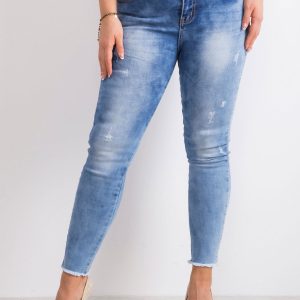 Wholesale Plus Size Blue Jeans