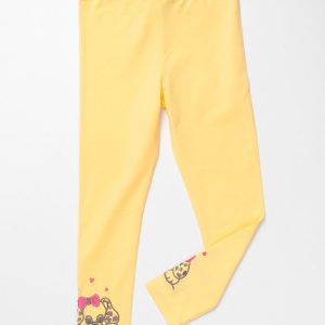 Wholesale Yellow Cotton Leggings For Girl