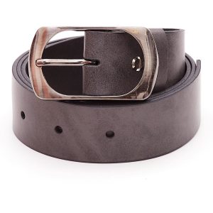 Wholesale Grey Leather Strap with Buckle