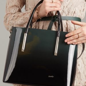 Wholesale Green and black ombre bag