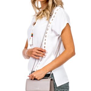 Wholesale Beige handbag on a chain