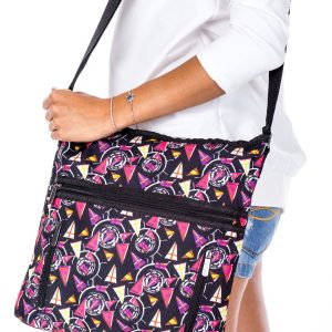 Wholesale Bag with geometric motifs