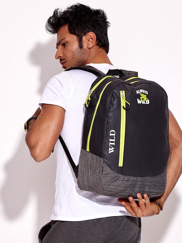 Wholesale Dark Grey Men's Backpack