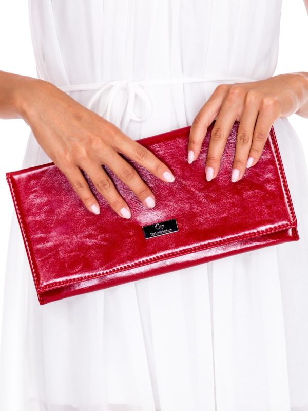 Wholesale Red rectangular clutch