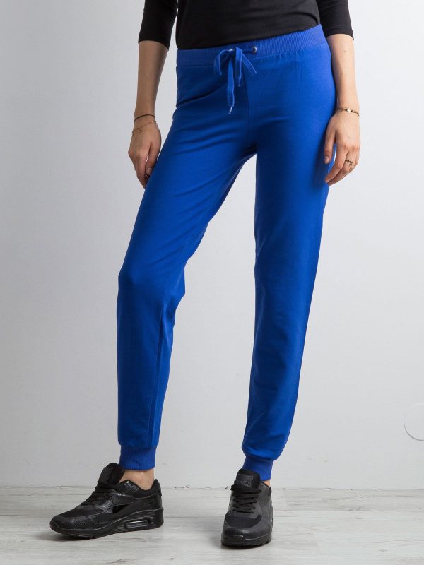 Wholesale Cobalt sweatpants with tracksuits