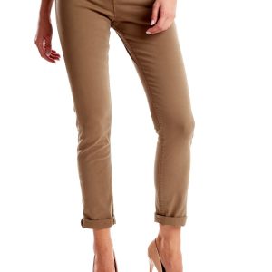 Wholesale Khaki Straight Fit Women's Pants