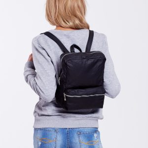 Wholesale Black Leather Backpack