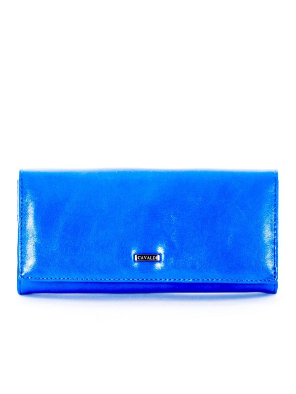 Wholesale Blue eco-leather women's wallet