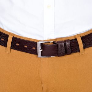 Wholesale Men's Brown Leather Strap