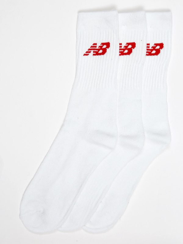 Wholesale NEW BALANCE Men's White Socks