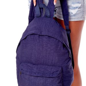 Wholesale Blue Fabric Backpack