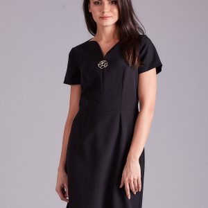 Wholesale Elegant women's dress black