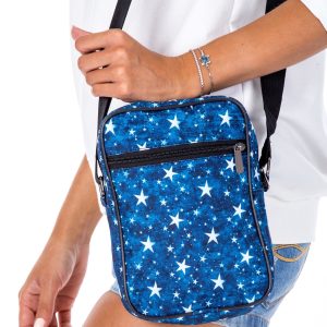 Wholesale Fabric Messenger Messenger with Stars