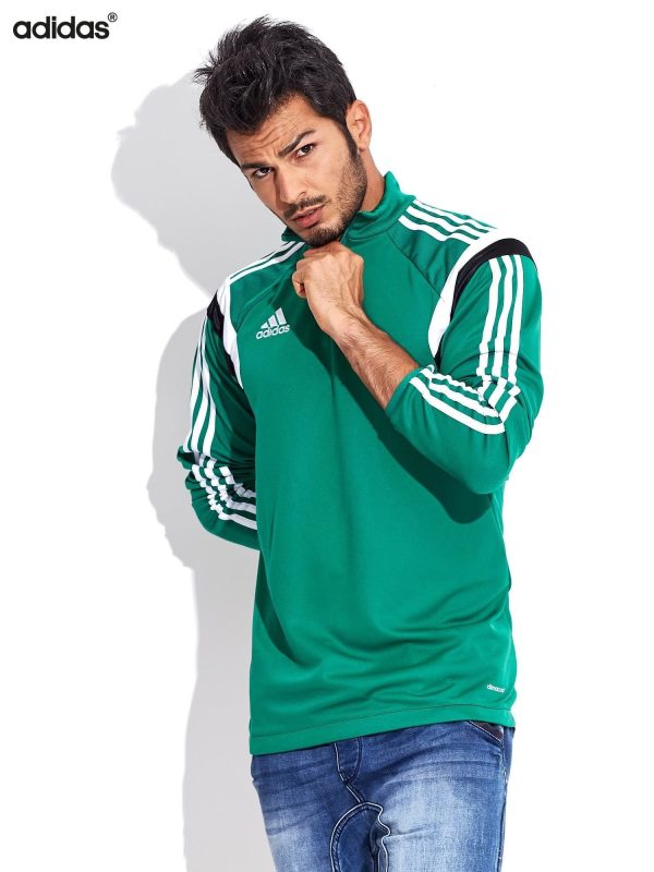 Wholesale ADIDAS GREEN MEN'S SWEATSHIRT LIC TRG TOP Climacool with logo