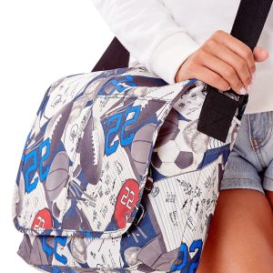 Wholesale White bag in sports prints