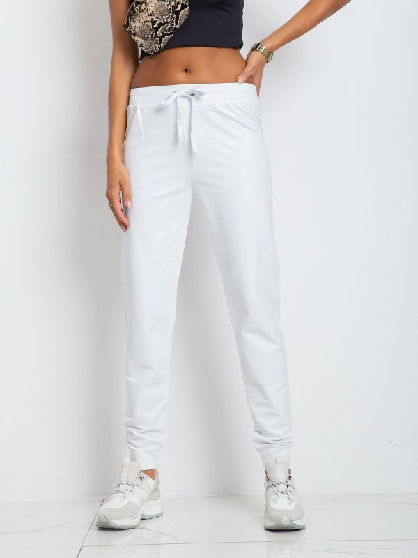 Wholesale White Trina Pants