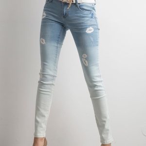 Wholesale Blue ombre jeans