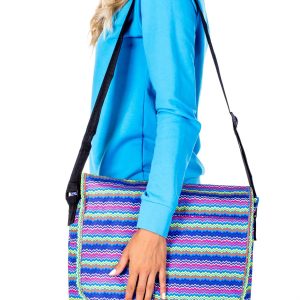 Wholesale Shoulder bag with geometric motif