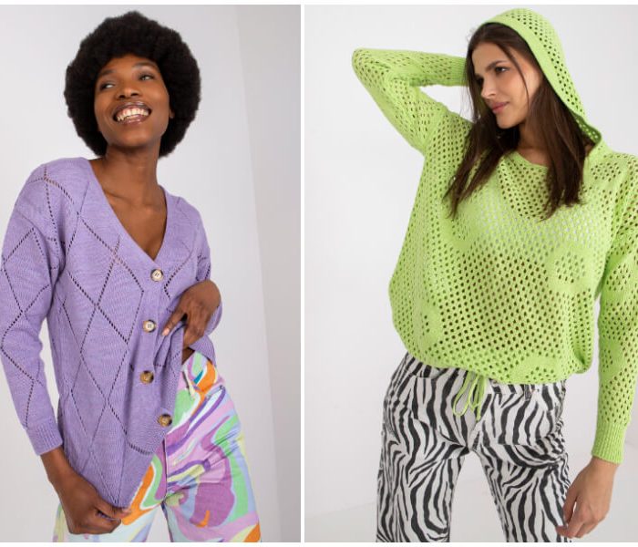 Collection of sweaters for spring and summer in the wholesale store – see the news
