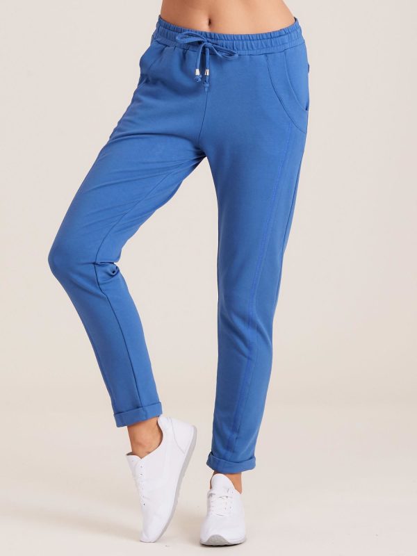 Wholesale Dark blue pants Approachable