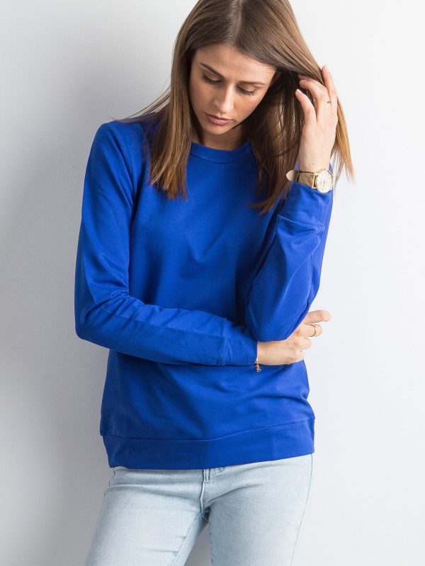 Wholesale Cobalt sweatshirt for women basic